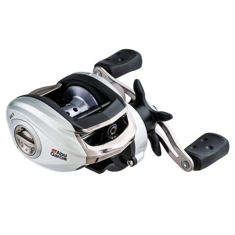 Silver Maximum Low Profile Left Handed Baitcast Fishing Reel Smax3 L C The Home Depot