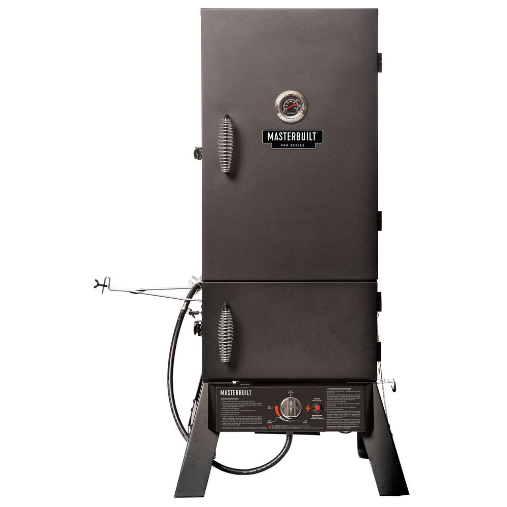Masterbuilt Pro Mds 230s Dual Fuel Smoker Mb26050412 The Home Depot Mds 230s Dual Fuel Smoker