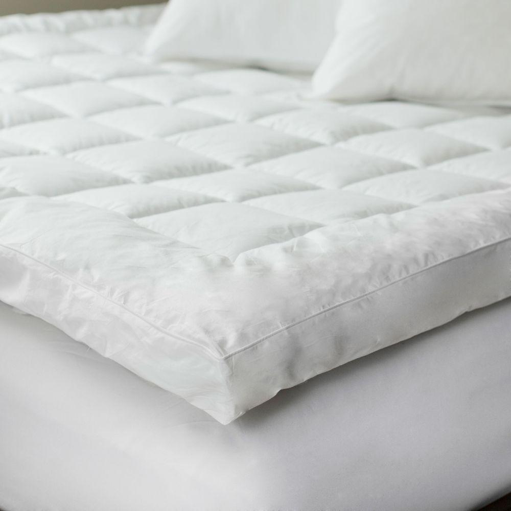 Waterproof Matress Pad All Season Down Alternative Breathable Mattress Topper