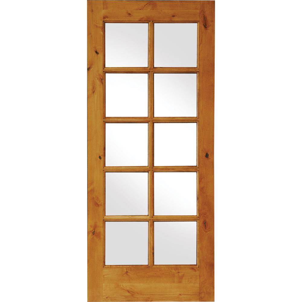 24 X 80 Alder Front Doors Exterior Doors The Home Depot