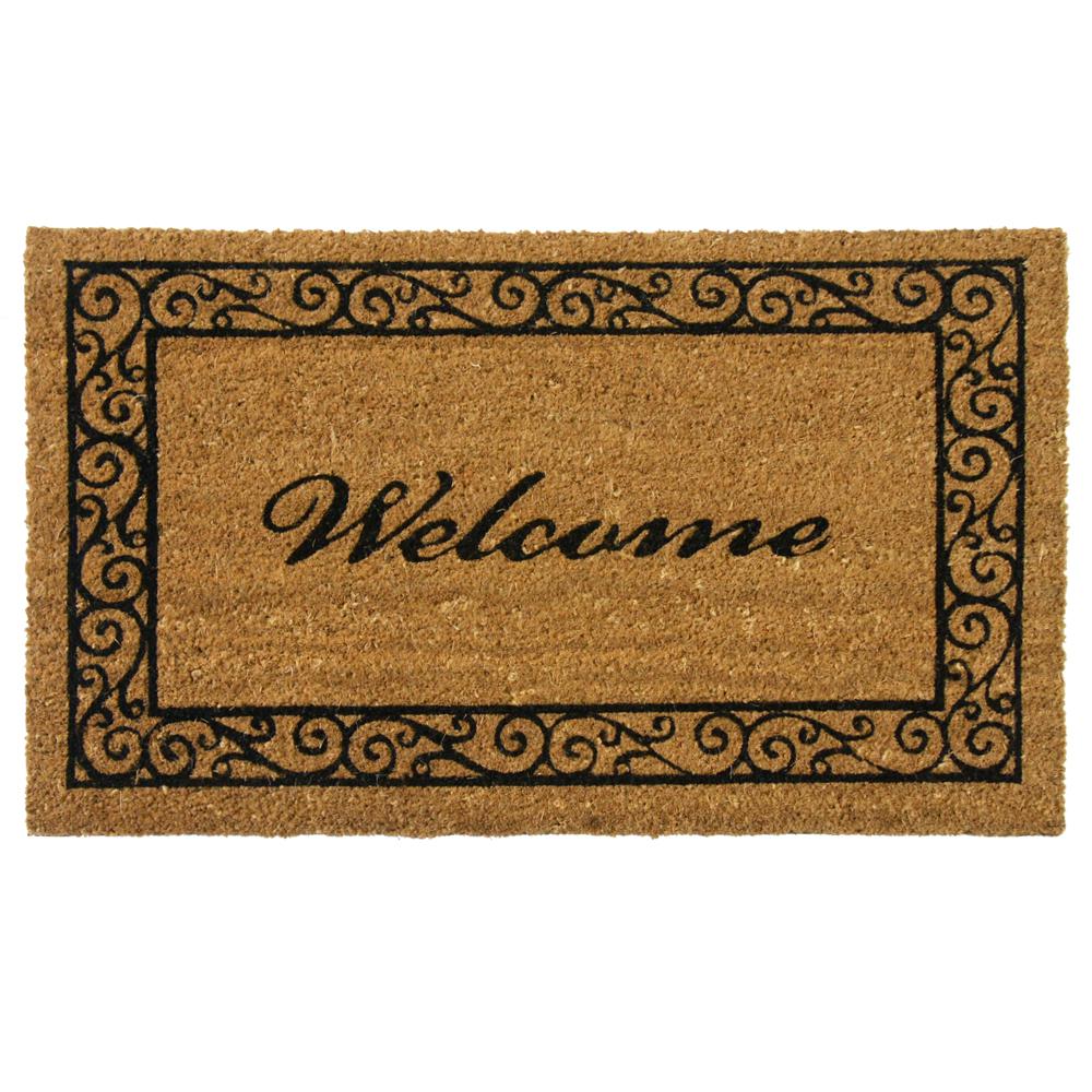 RubberCal Estate Style 18 in. x 30 in. Door Mat 10106021