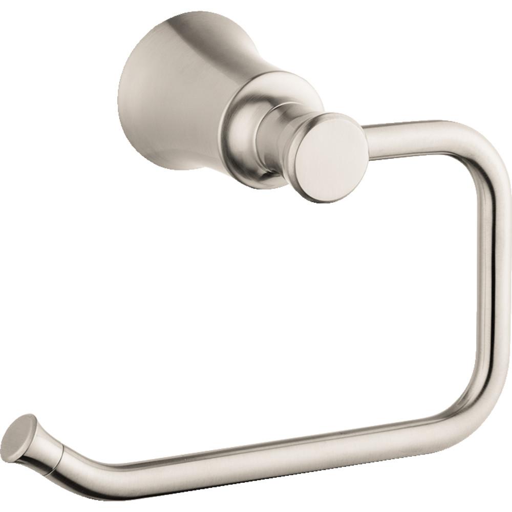 Hansgrohe Joleena Single Toilet Paper Holder In Brushed Nickel 04787820