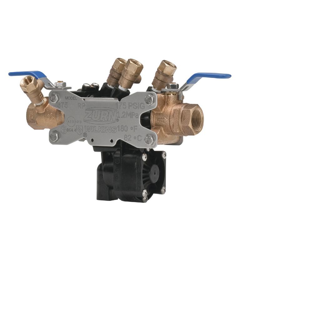 Zurn 3 4 In Bronze Reduced Pressure Principle Backflow Preventer 34 3 4 In Bronze Reduced Pressure Principle Backflow Preventer