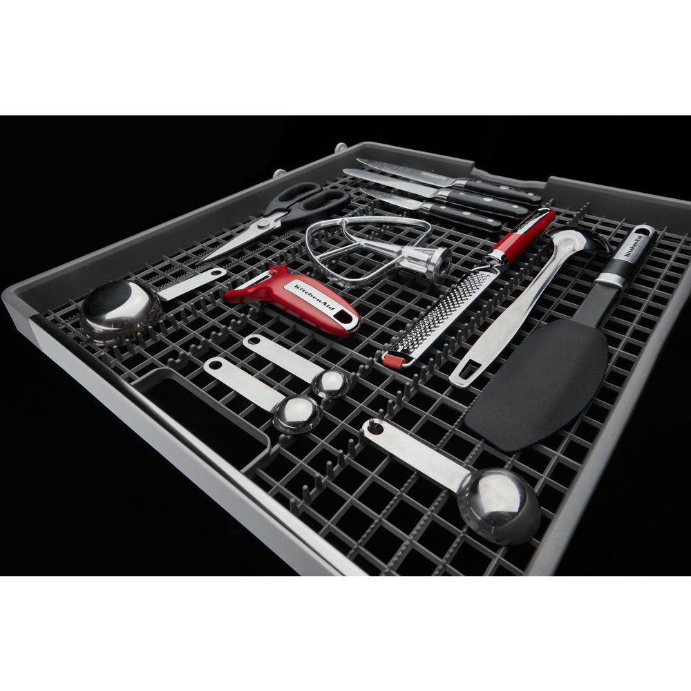 Kitchenaid Top Control Built In Tall Tub Dishwasher In Black With
