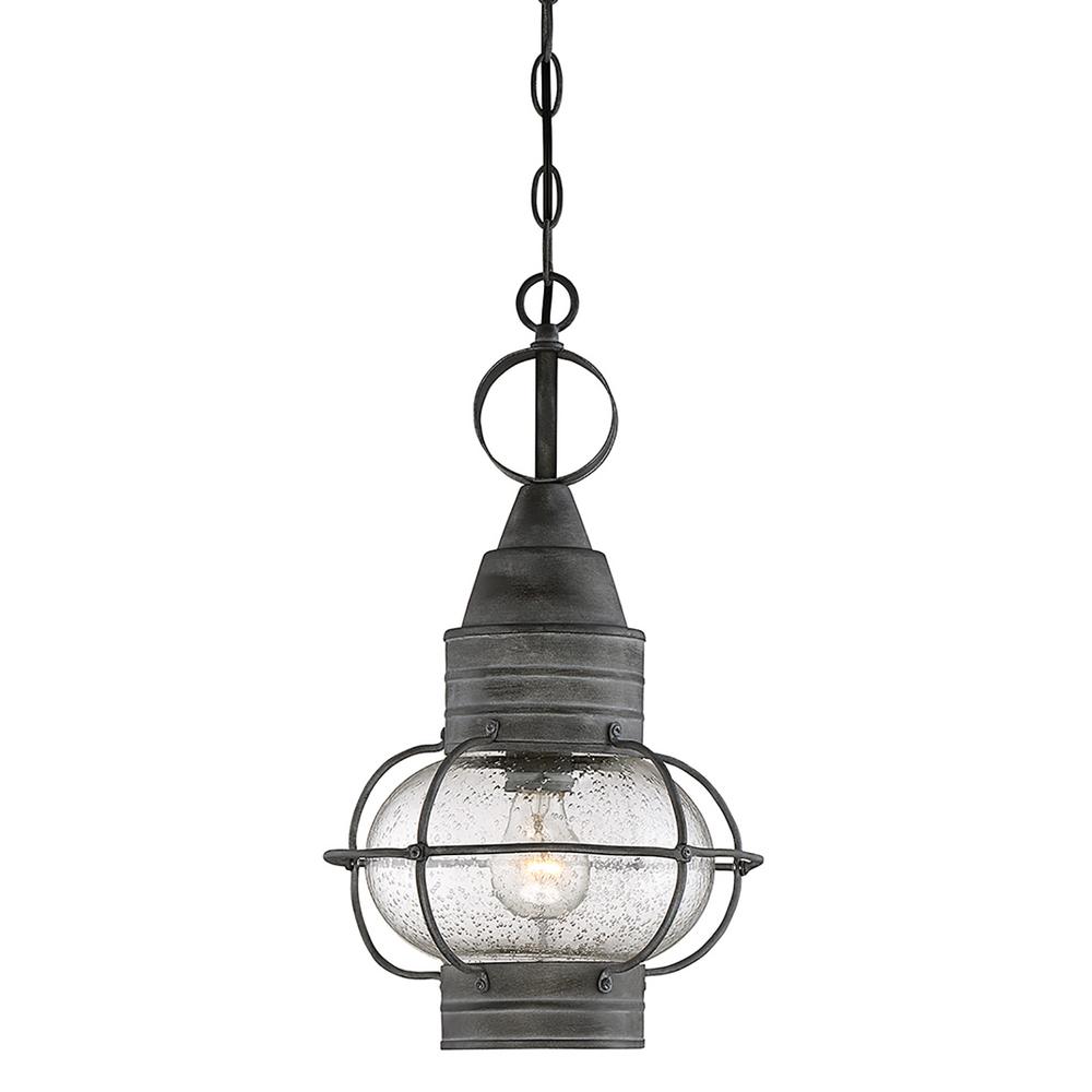 4 73 Outdoor Hanging Lights Ceiling Lighting The Home 1 Light Outdoor Hanging Oxidized Black Pendant