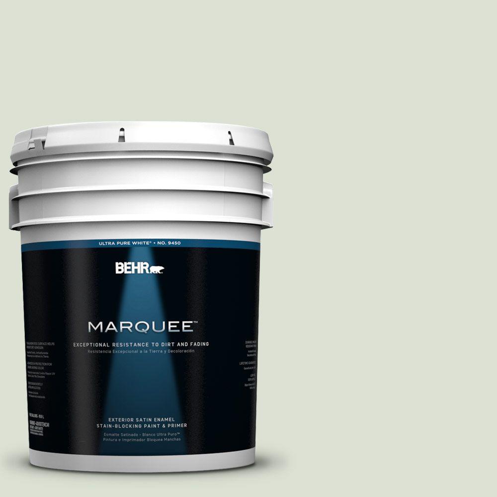 BEHR MARQUEE 5gal. 430E2 Mystical Sea Satin Enamel Exterior Paint