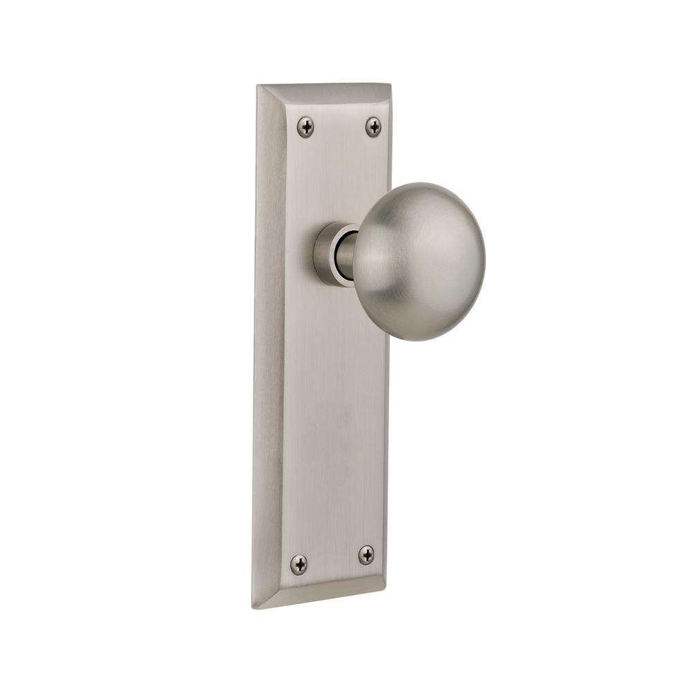 brass door knob plate