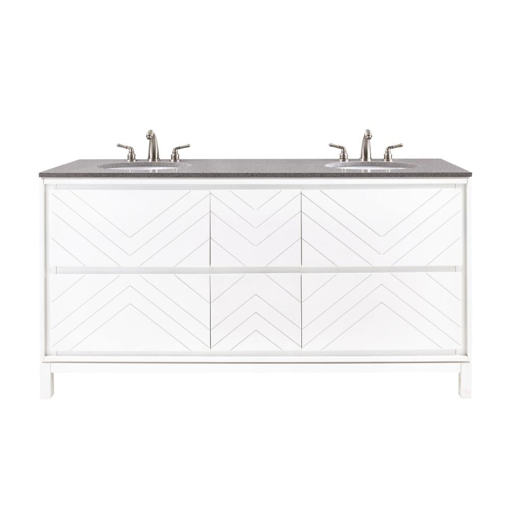  Home  Decorators  Collection  Clemente 67 in W Double Vanity  