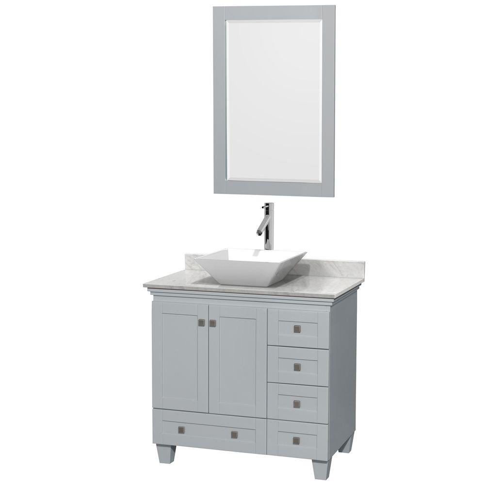 Wyndham Collection Acclaim 36 In W X 22 In D Vanity In Oyster