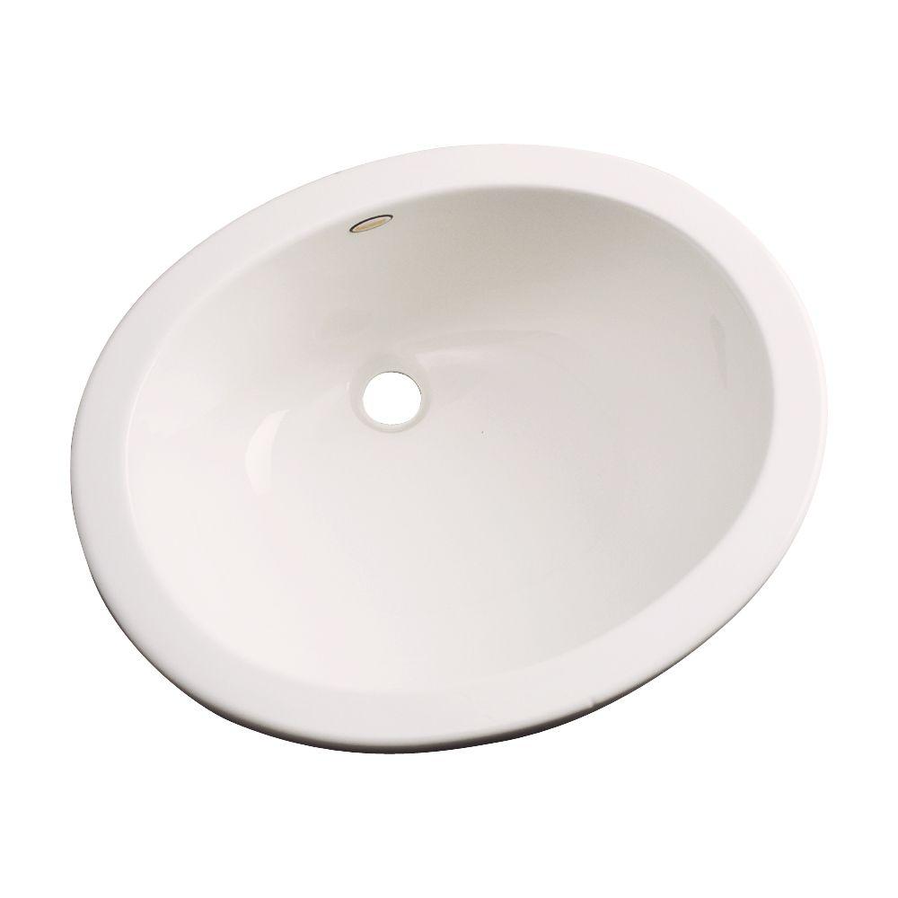 Thermocast Montera Undermount Bathroom Sink in Bone98001 The Home Depot