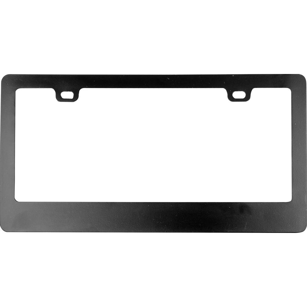 Custom Accessories Classic Black Metal License Plate Frame 92870