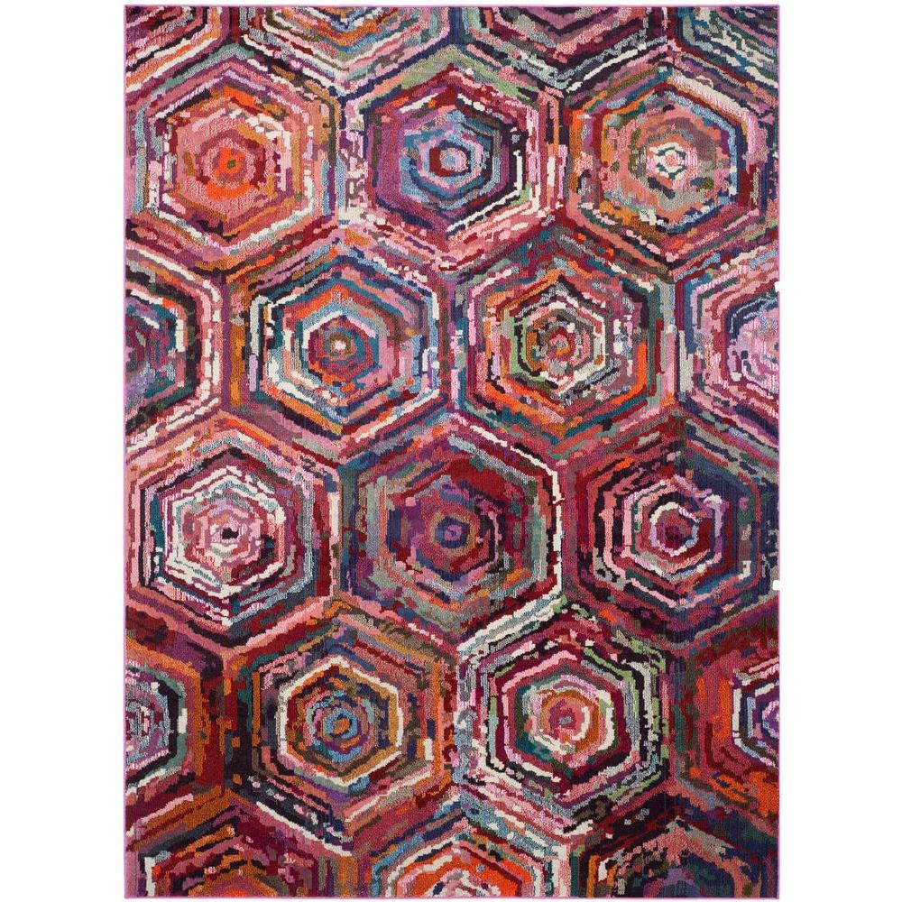Safavieh Monaco Pink Multi 9 Ft X 12 Area Rug Mnc224d The Safavieh Monaco Pink Multi 9 Ft X 12 Area Rug
