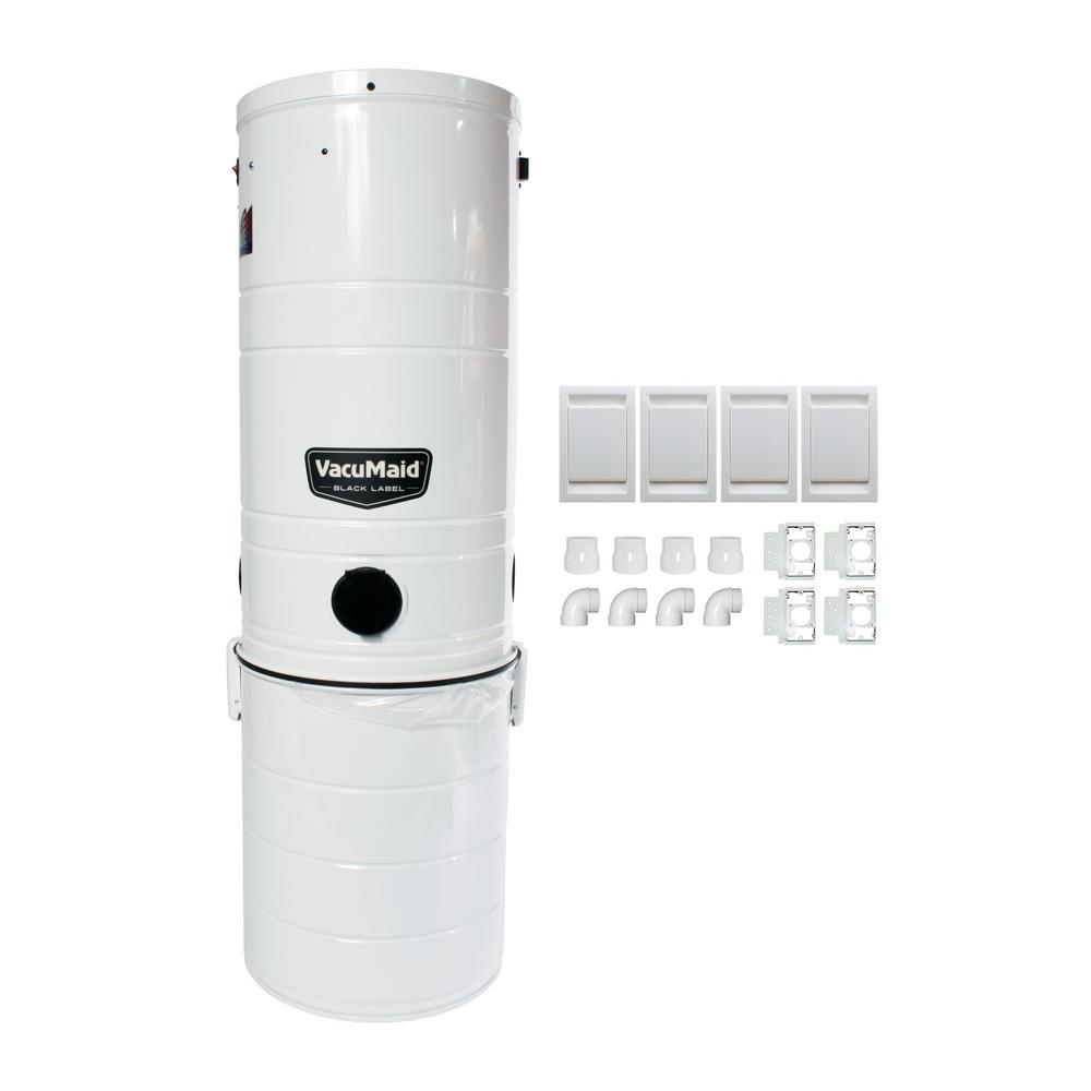 VacuMaid Central Vacuum Power Unit with Installation KitBL12 The