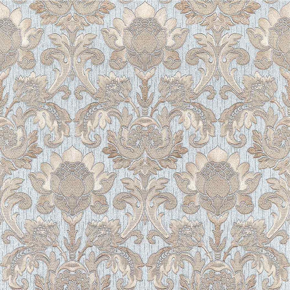 Dis Scudo Light Blue Damask Wallpaper Dis Scudo Light Blue Damask Wallpaper
