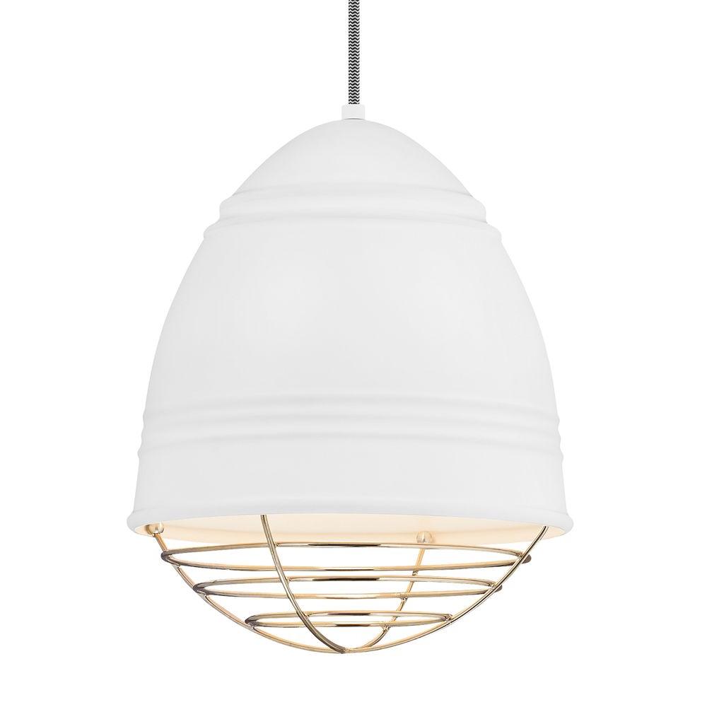 LBL Lighting Loft White Led LineVoltage PendantLP876WHCPLED827 The