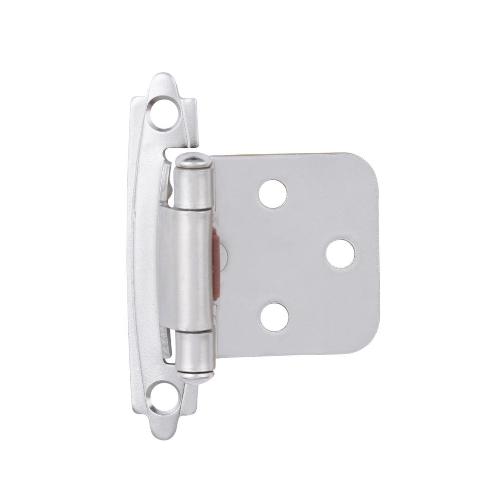 VXB Brand 1 3//8 Inch Stainless Steel Full Overlay Smooth Hydraulic Hinge