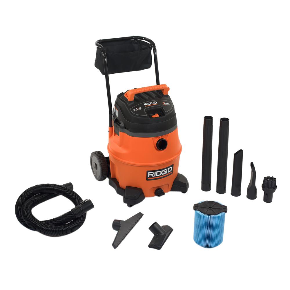 RIDGID 12 gal. 5.0Peak HP Wet Dry Vac with Auto Detail KitWD1270A