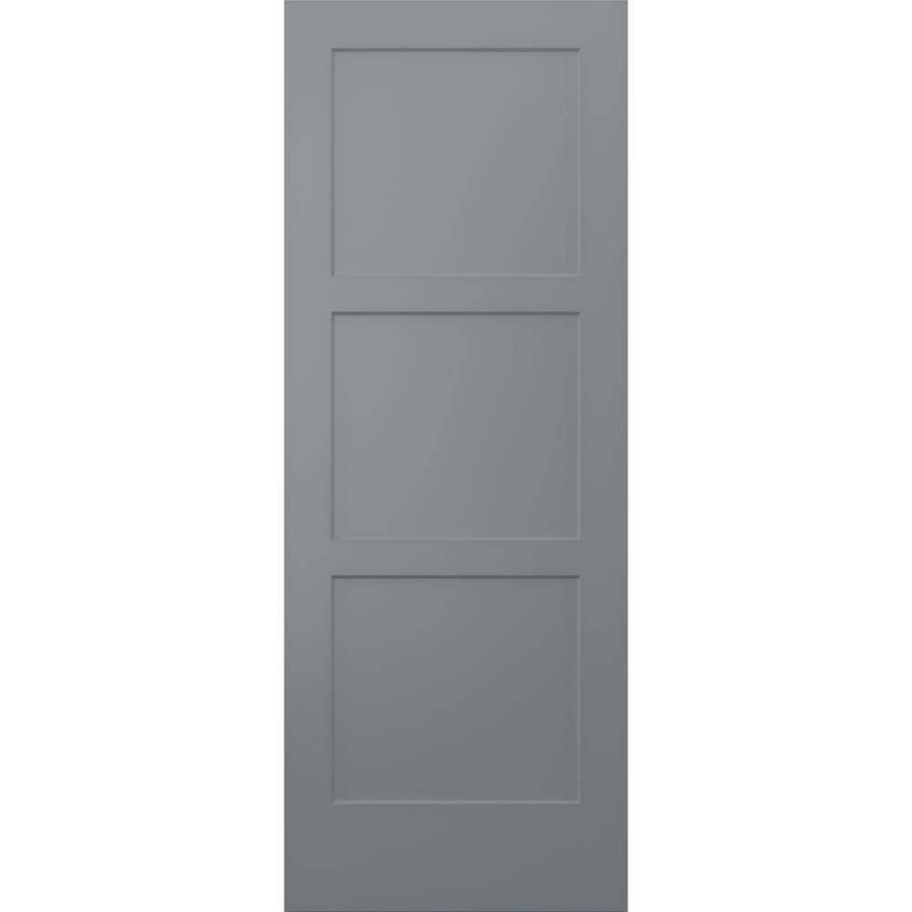 Jeld Wen 36 In X 96 In Birkdale Stone Stain Smooth Hollow Core Molded Composite Interior Door Slab