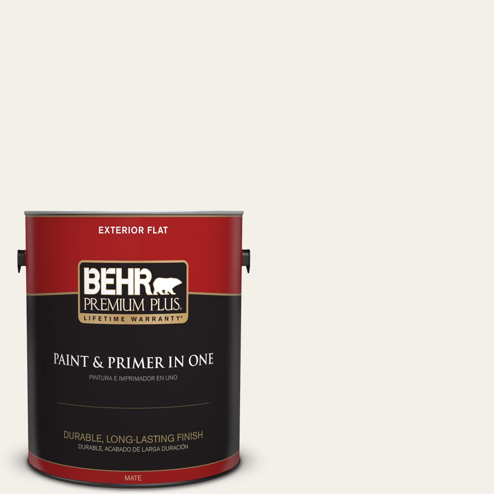 BEHR Premium Plus 1gal. 780C1 Sea Salt Flat Exterior Paint405001
