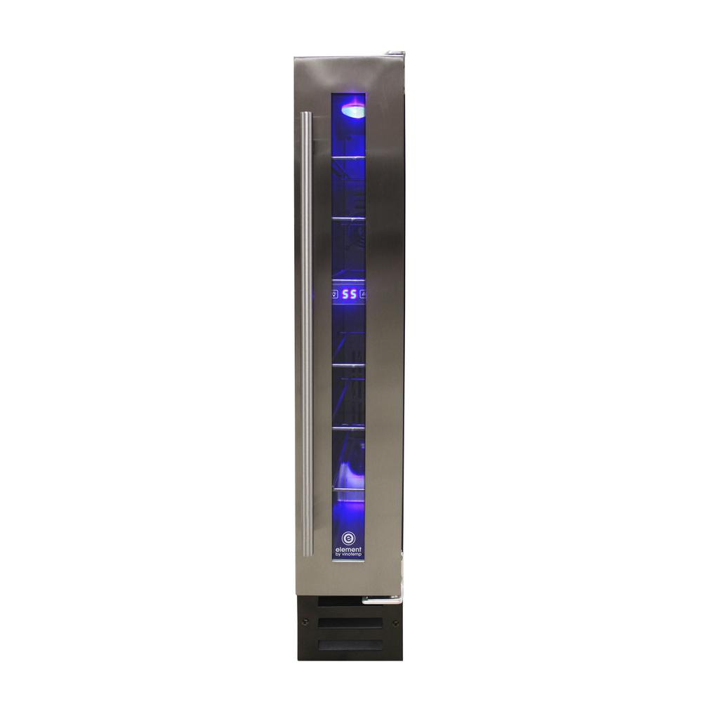 Vinotemp 5.8 in. 7Bottle Wine CoolerEL7TSST The Home Depot