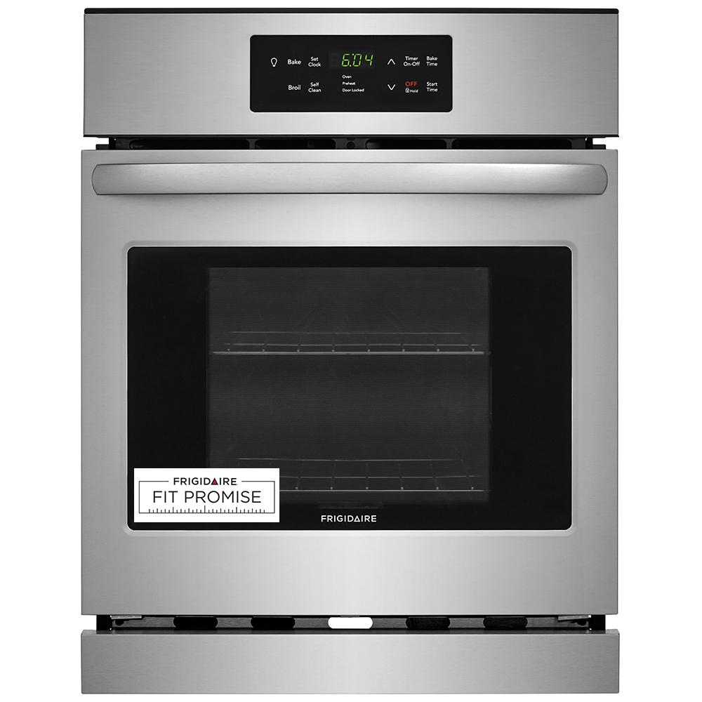 Frigidaire 24 In Single Electric Wall Oven In Stainless Steel Frigidaire 24 In Single Electric Wall Oven In Stainless Steel