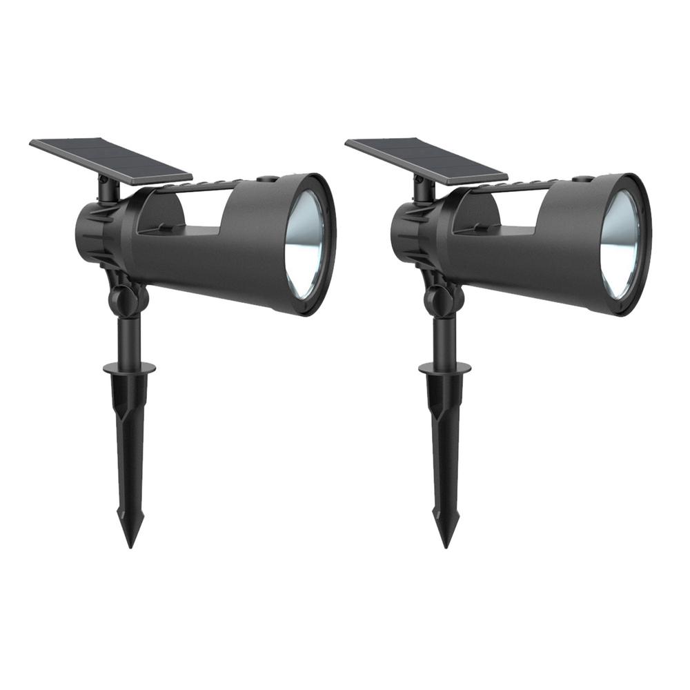 Westinghouse Solar 3.7Volt Black LED Spotlight with MultiFunction