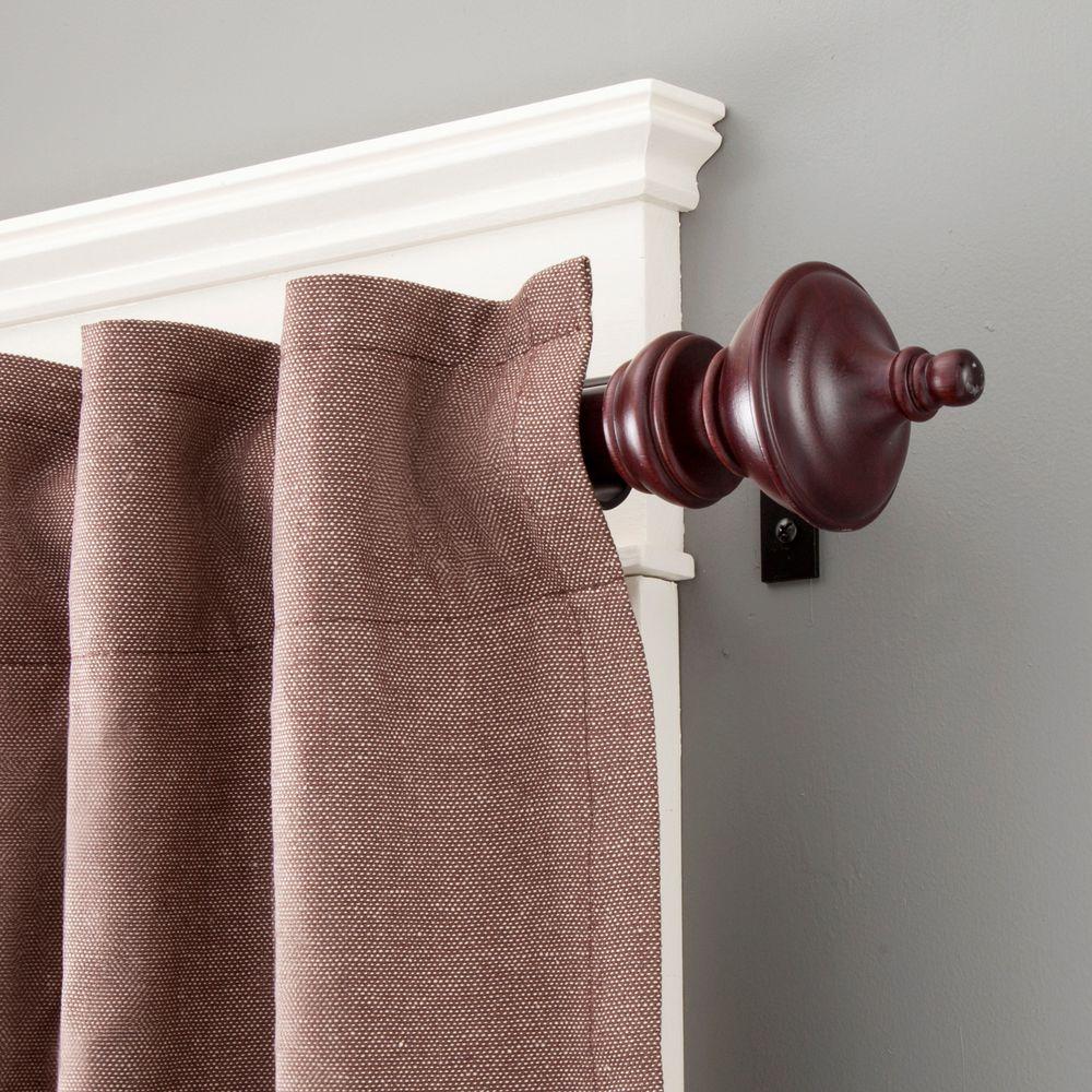 Kenney Rutherford 48 86 In Adjule 1 Premium Decorative Rutherford 48 86 In Adjule 1 Premium Decorative Window Single Curtain Rod Gany
