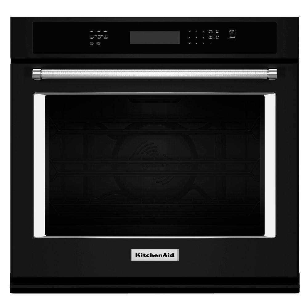 Reviews For Kitchenaid 27 In Single Electric Wall Oven Self Cleaning With Convection Black Kose507ebl The Home Depot - 27 Single Electric Wall Oven Reviews Reviews For Kitchenaid 27 In Single Electric Wall Oven Self Cleaning With Convection Black Kose507ebl The Home Depot - 27 Single Electric Wall Oven Reviews