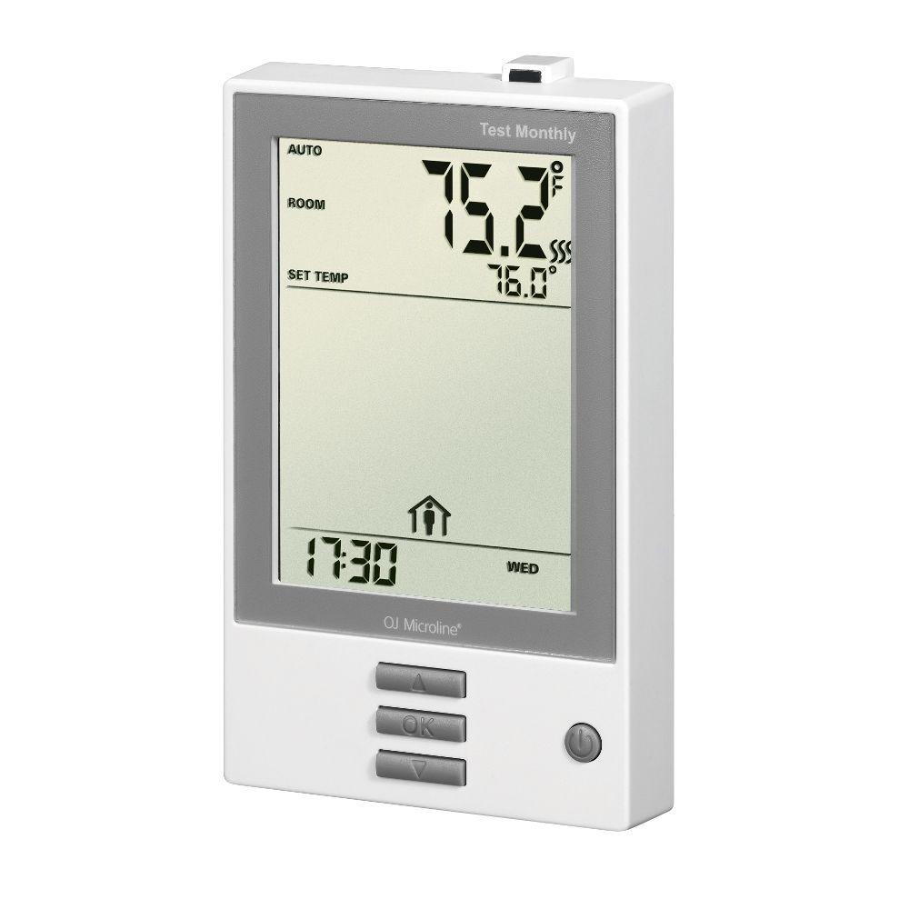 ThermoSoft 7 Day Intuitive Programmable Thermostat with Floor Sensor