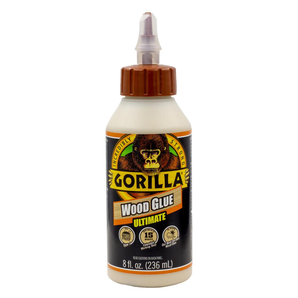 Gorilla 8 oz. Wood Glue Ultimate104404 The Home Depot