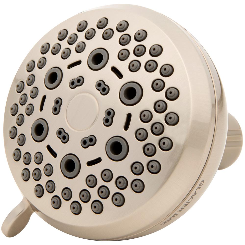Glacier Bay 6Spray 3.5 in. Single Wall Mount Fixed Adjustable Shower