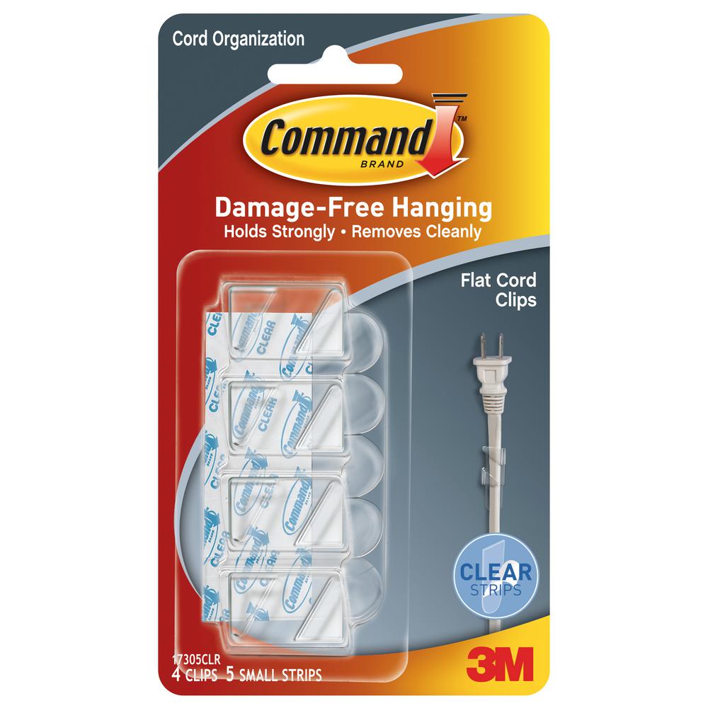 Retaining Ring Pins Rings Clips Fasteners The Home Depot Clear Flat Cord Clips