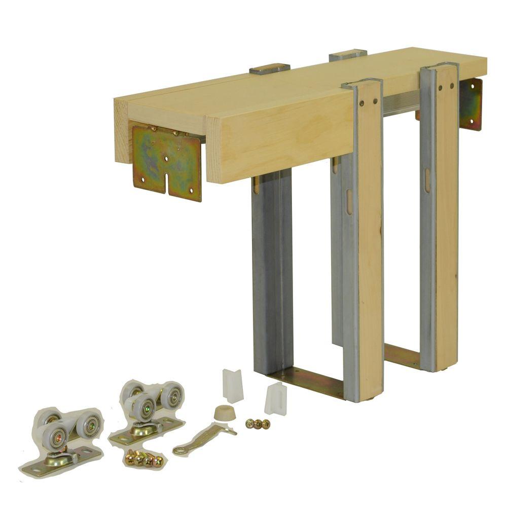 Johnson Hardware 1560 Series 36 In X 80 Pocket Door Frame For Johnson Hardware 1560 Series 36 In X 80 Pocket Door Frame For 2x6