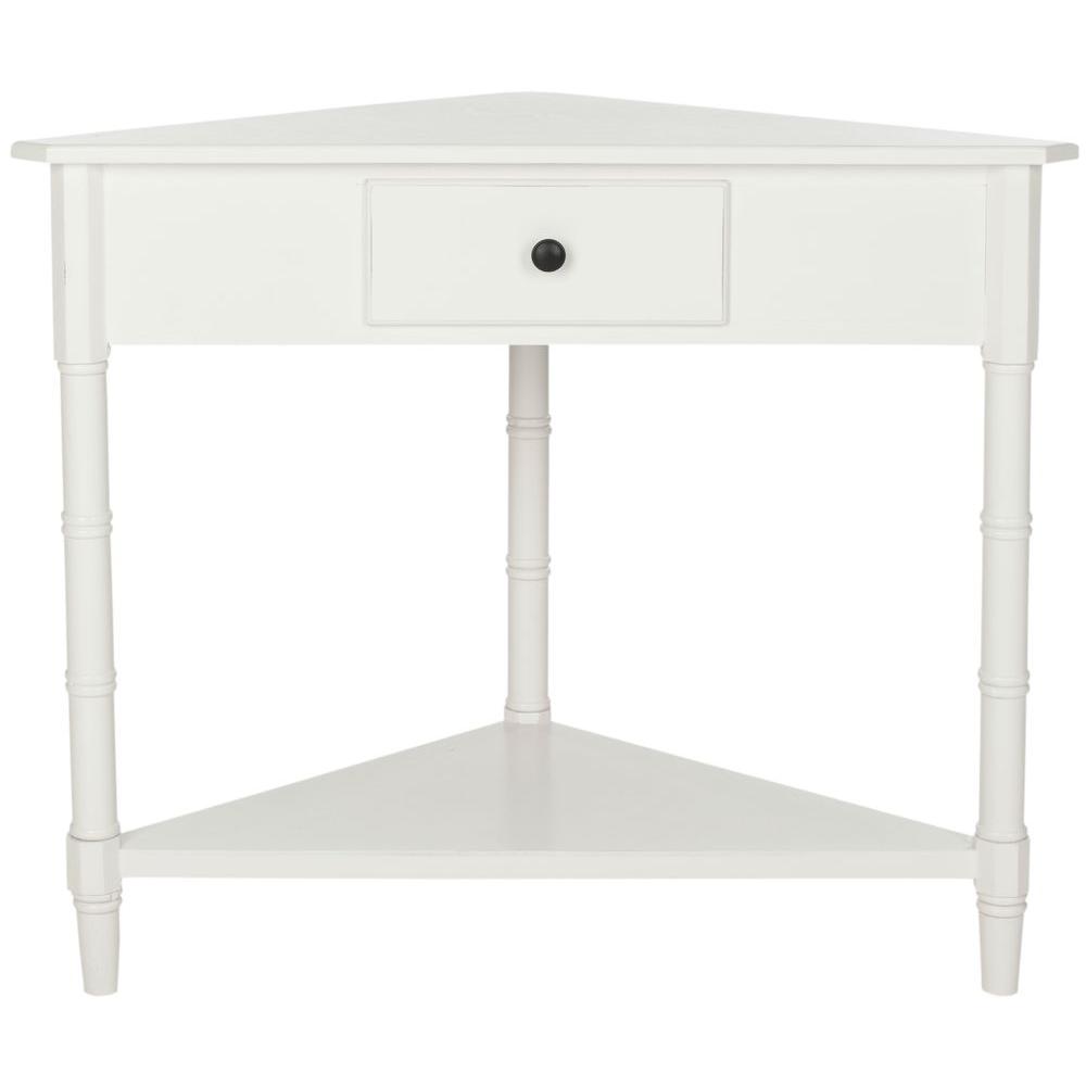 Safavieh Gomez Distressed Cream Storage Console Table Amh5709c