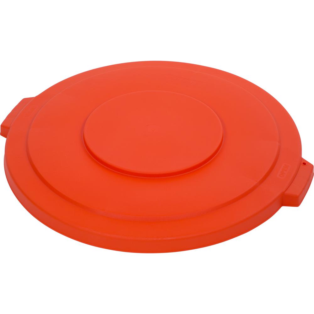 Carlisle Bronco 44 Gal. Orange Round Trash Can Lid (3-Pack)-34104524 ...