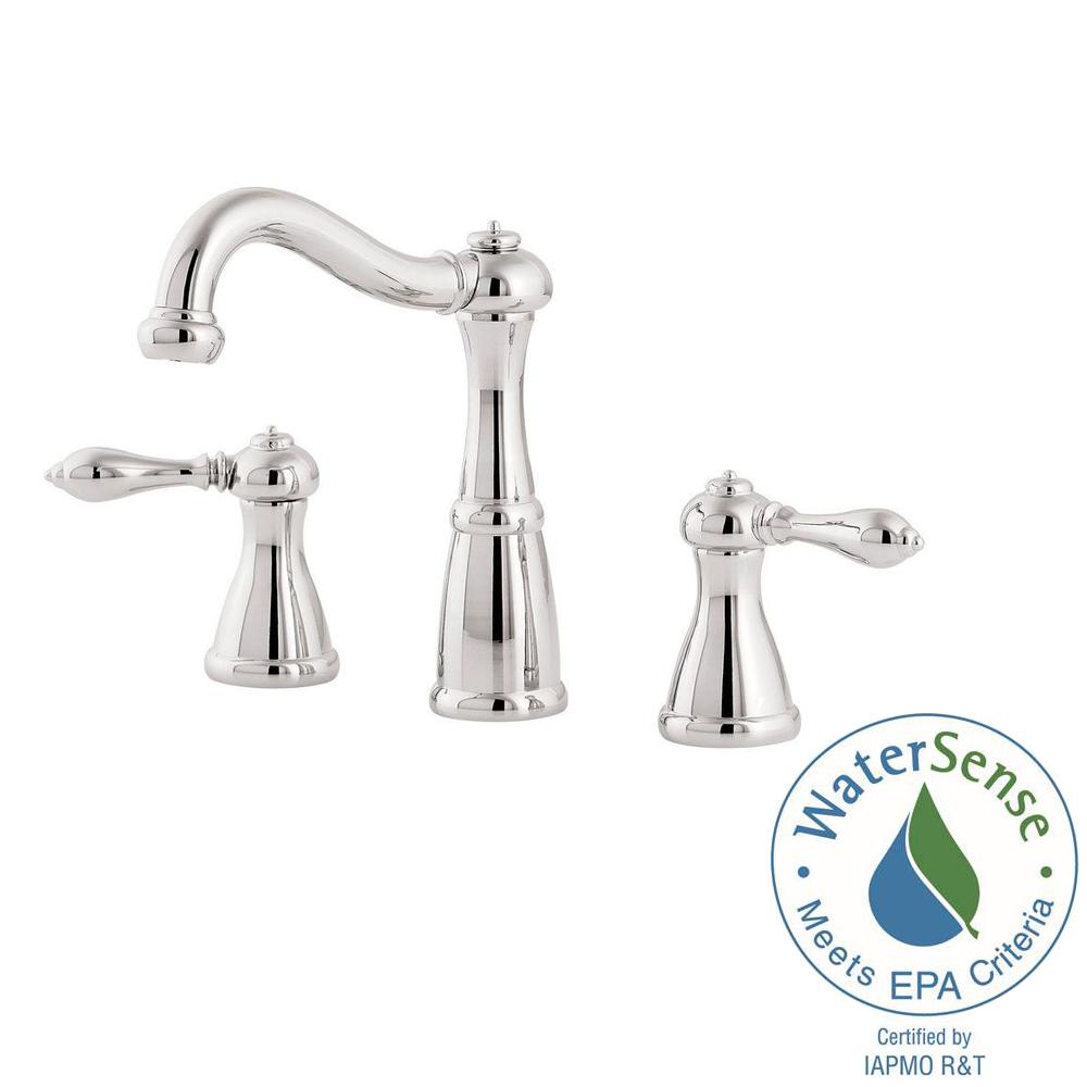 Pfister Marielle 8 In Widespread 2 Handle Bathroom Faucet In