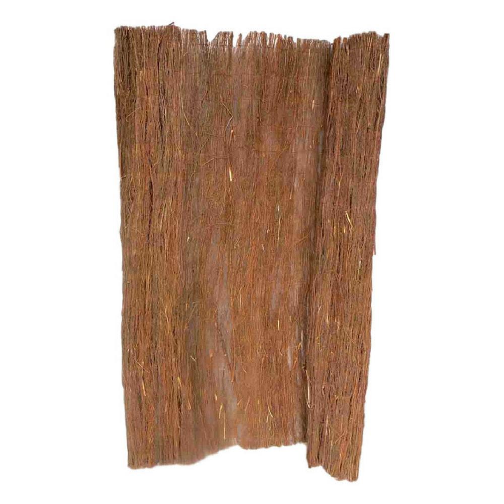 Mgp 14 Ft L X 6 Ft H Heather Brushwood Fence Hf 15 The Home Depot