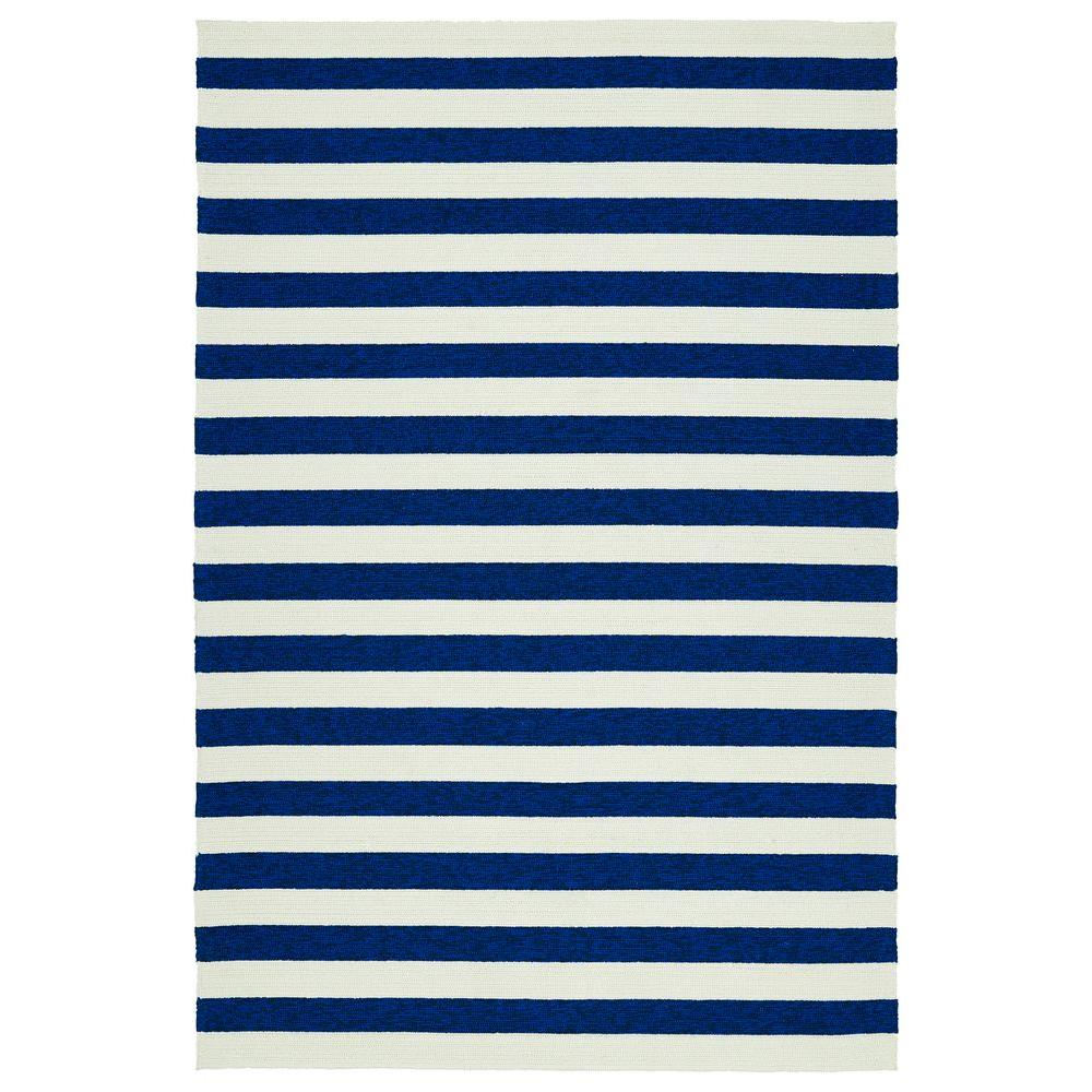 Kaleen Escape Navy 4 ft. x 6 ft. Indoor/Outdoor Area RugESC032246