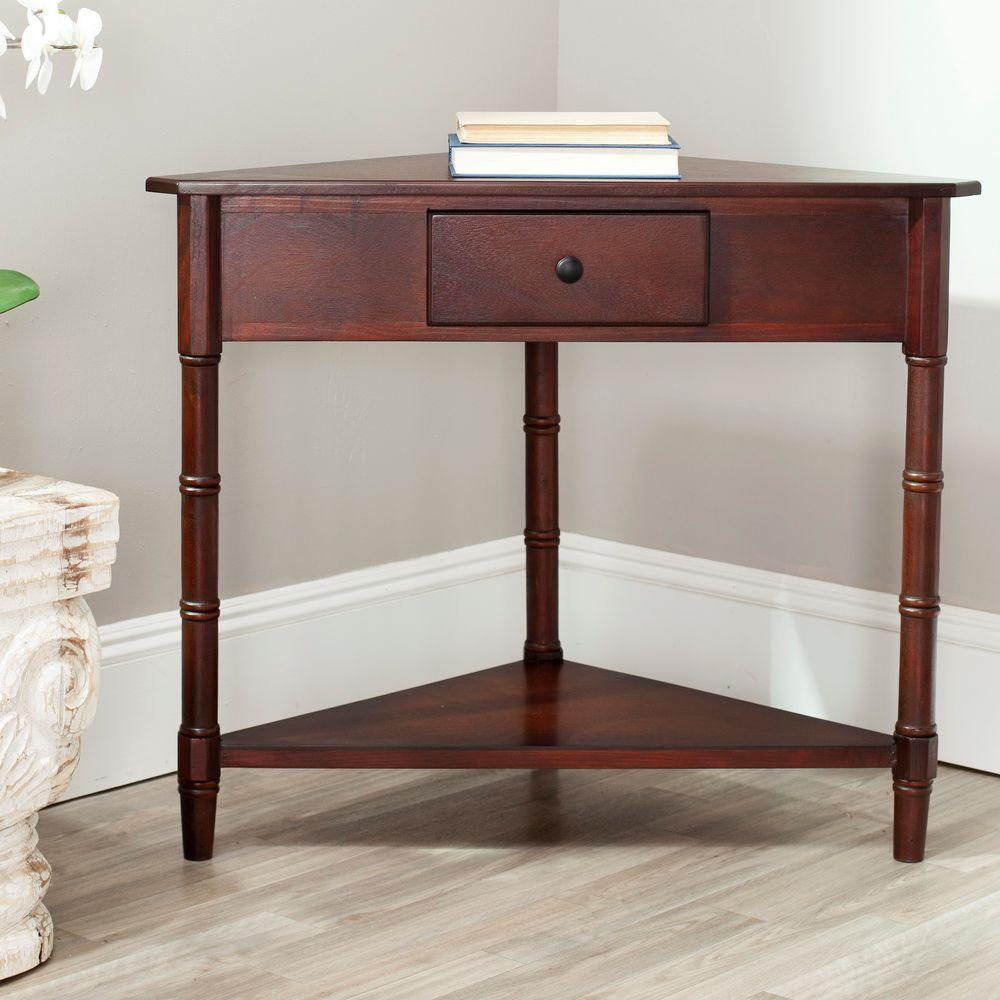 dark wood console table sale