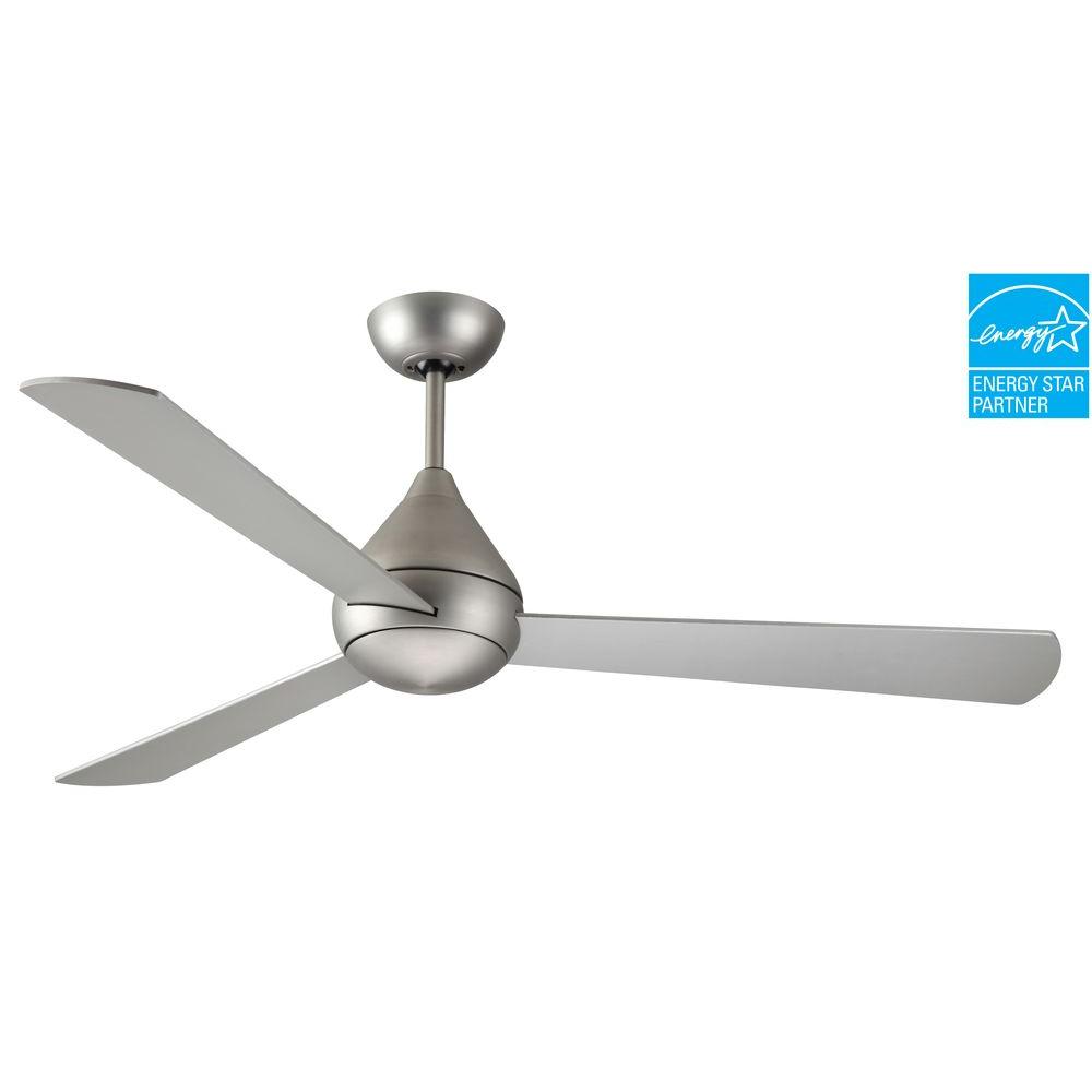 Troposair Mc Coy 52 In Satin Steel Ceiling Fan 88456 The Home Depot Satin Steel Ceiling Fan