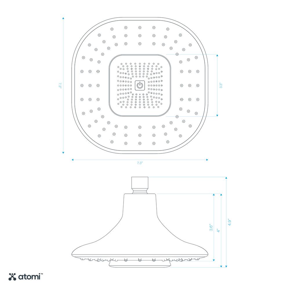 atomi bluetooth shower speaker