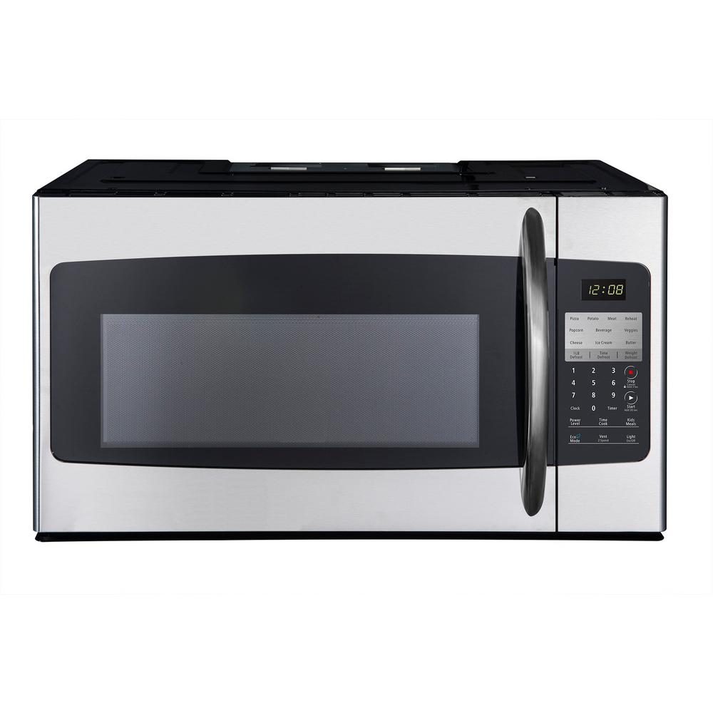 Whirlpool 1.7 cu. ft. Over the Range Microwave in Stainless SteelWMH31017AS The Home Depot