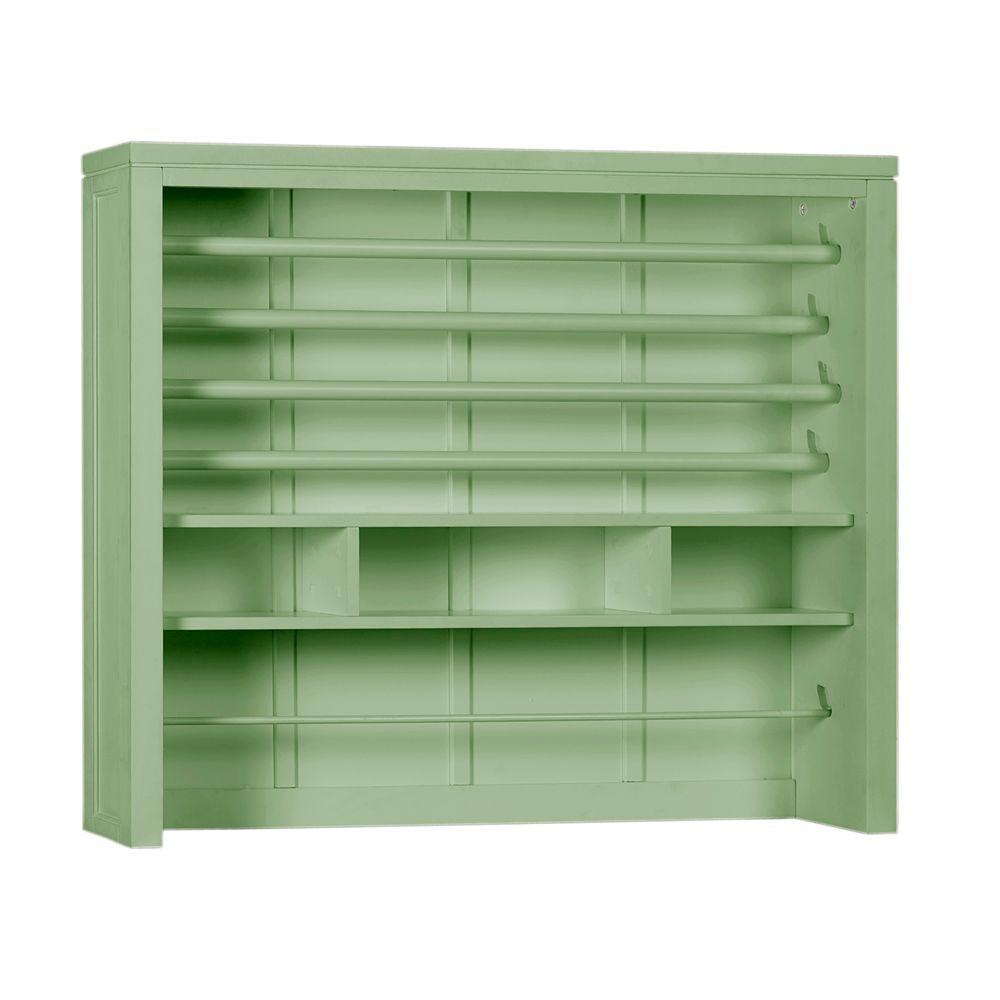 Martha Stewart Living 42 in. W Rhododendron Leaf Craft Space GiftWrap Hutch0464300600 The