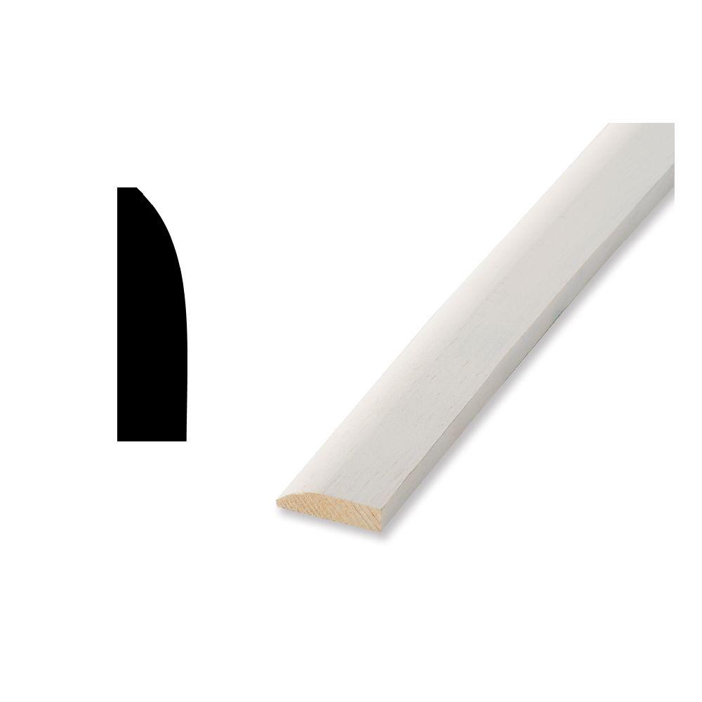 Woodgrain Millwork LWM 856 3/8 in. x 11/4 in. x 84 in. Primed FingerJointed Door and Window