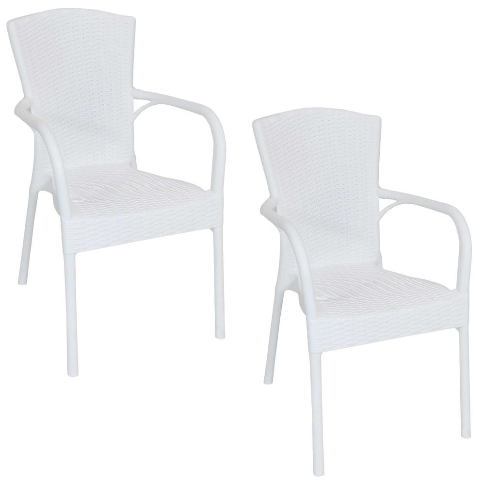 Plastic Outdoor Dining Chairs Patio Chairs The Home Depot