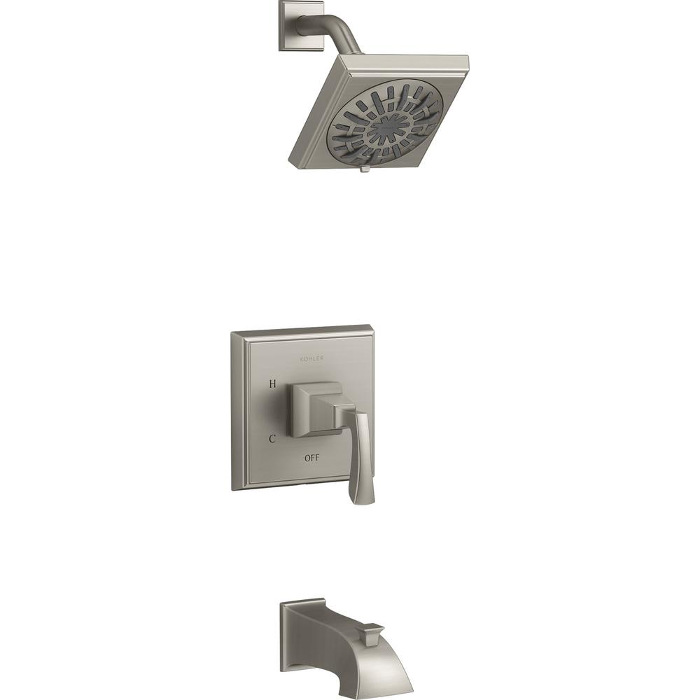 KOHLER Venza SingleHandle 1Spray Tub and Shower Faucet in Polished