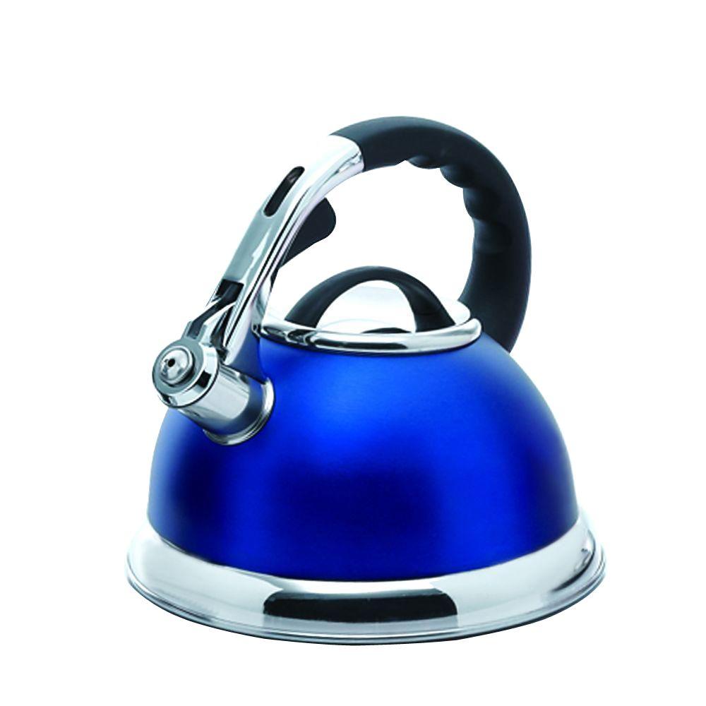 Creative Home Camille 12Cup Stovetop Tea Kettle in Blue77034 The