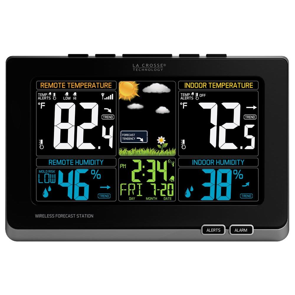 La Crosse Technology Digital Wireless Color Weather Station with Mold