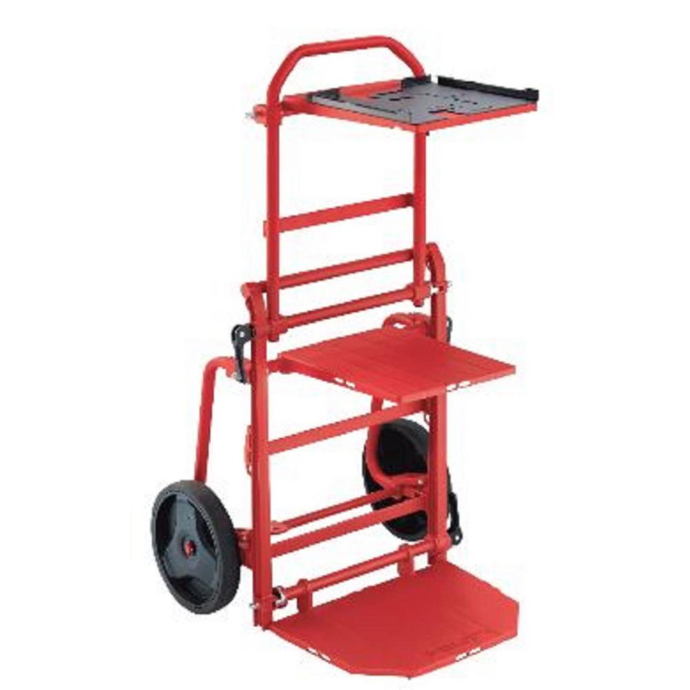 Hilti 330 lbs. Capacity Folding Hand Truck/Dolly with Straps and 3
