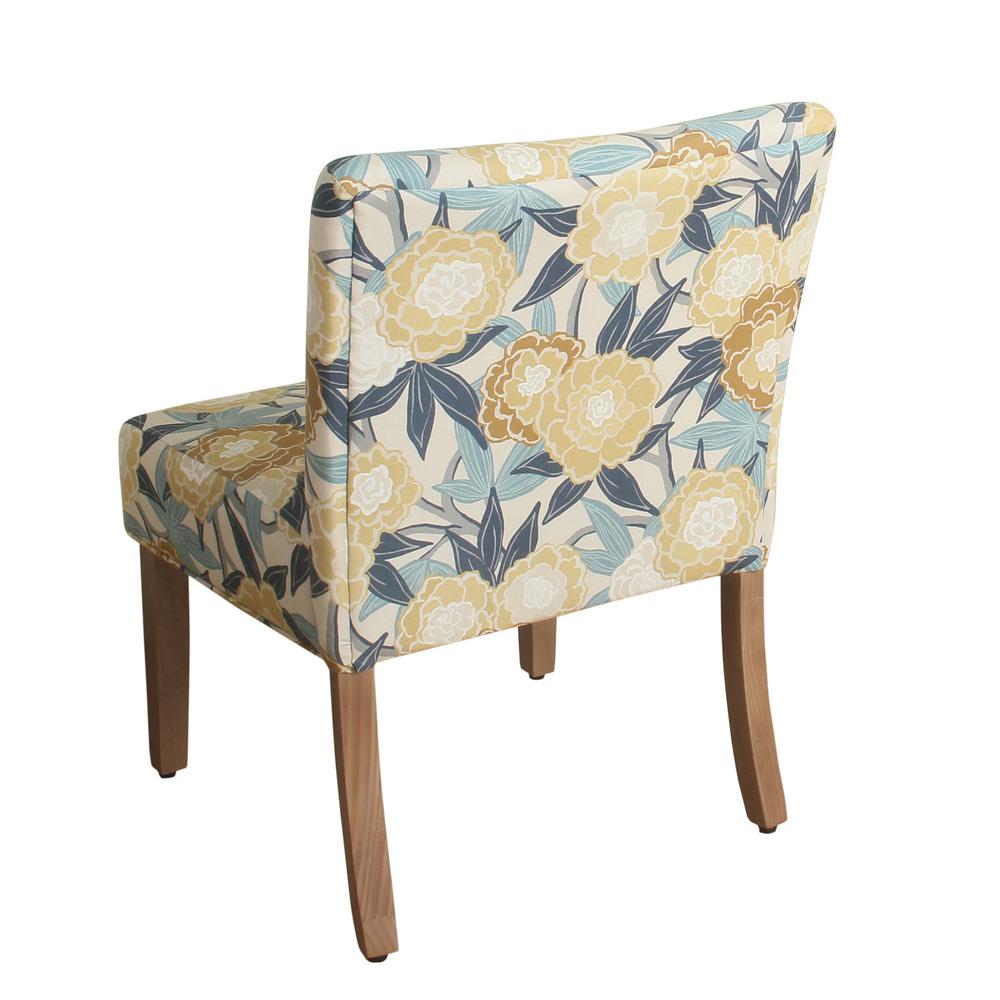 Homepop Printed Yellow And Blue Fl Parker Accent Chair Homepop Printed Yellow And Blue Fl Parker Accent Chair Pillow